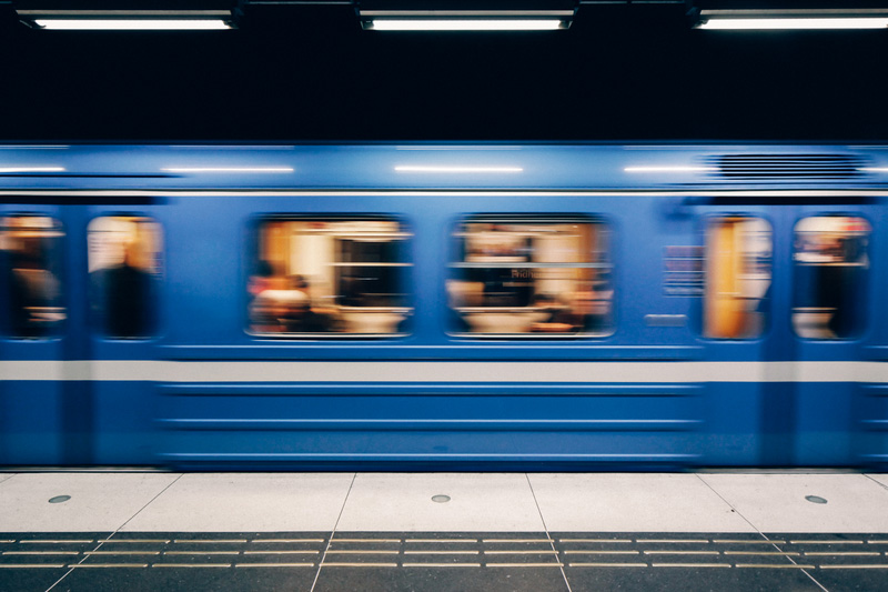 Moving train